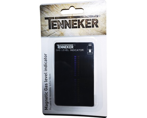 Tenneker® Gasfüllstandsanzeiger 10 x 6,5 cm universal für Gasflaschen