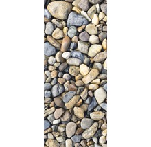 Duschrückwand-Folie mySpotti Fresh Kieselsteine 90 x 210 cm