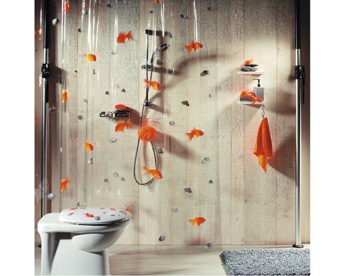 Rideau de douche Spirella Goldfish