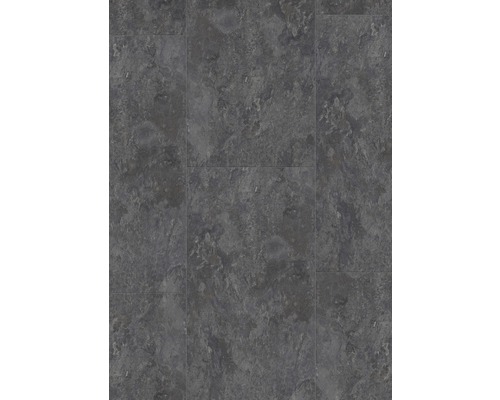 Dunkle Bodenfliesen mit Steinmuster