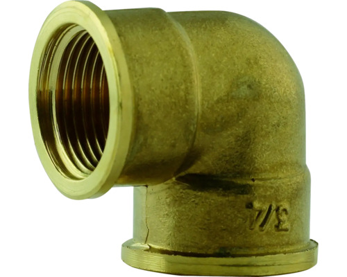 Winkel 90° ¾" Innengewinde messing Messingfitting Winkel mit Innengewinde 3/4 Zoll