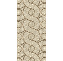 Carreau de mosaïque avec motif sinueux