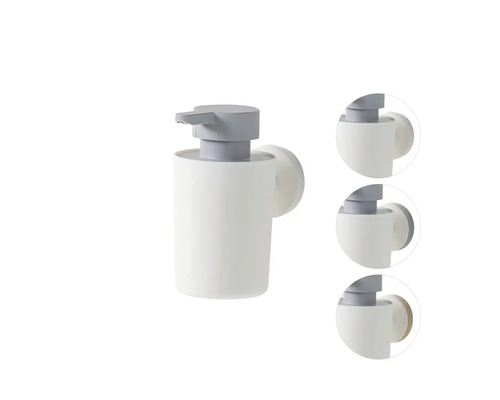 Distributeur de savon mural avec ventouse