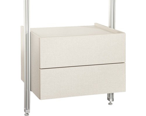 Caisson de tiroir Relax lin crème 550 mm Caisson de tiroir Relax lin crème 550 mm
