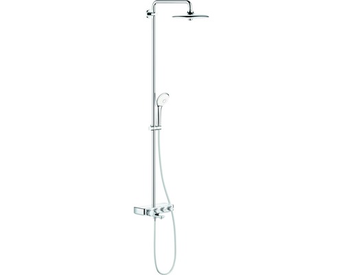 Duschsäule mit Kopfbrause und Handbrause