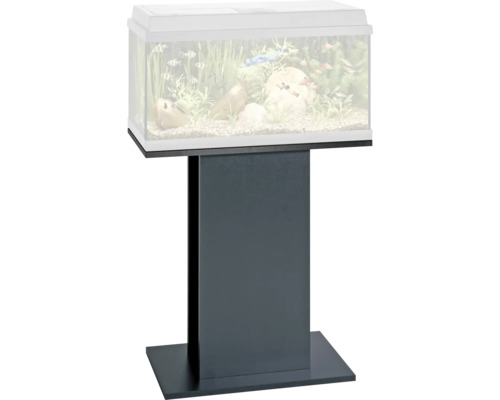 Aquarium avec meuble bas pour la garde de poissons et la décoration