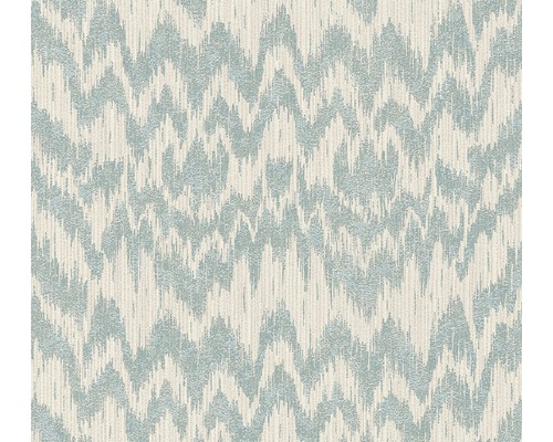 Papier peint intissé 36501-1 Michalsky 3 - Dream Again zig-zag beige bleu