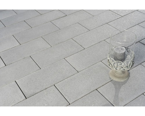 Pavé rectangulaire FLAIRSTONE New York quartz avec mica 40 x 20 x 8 cm