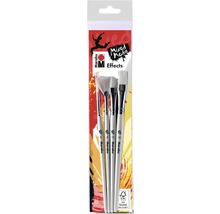 Marabu Künstlerpinsel Effects Pinsel-Set 4-teilig
