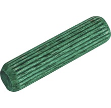 Cheville en bois avec rainures