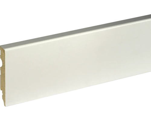 Plinthe SKANDOR SU084L blanc plaxé 15x80x2500 mm