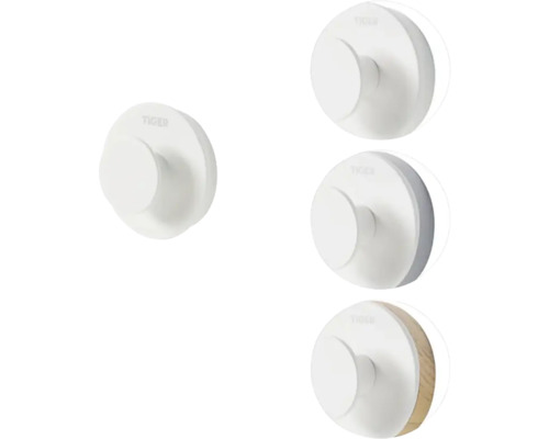 Différents crochets muraux de Tiger