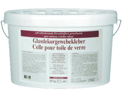 Colle pour toile de verre pour affiches blanc 14 kg Colle pour toile de verre pour affiches blanc 14 kg