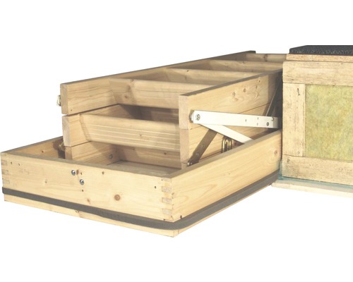 Escalier en bois pour grenier