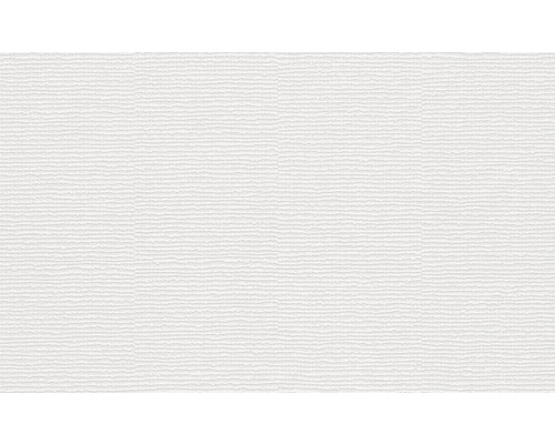 Papier peint intissé 9837 Patent Decor blanc Papier peint blanc avec structure horizontale