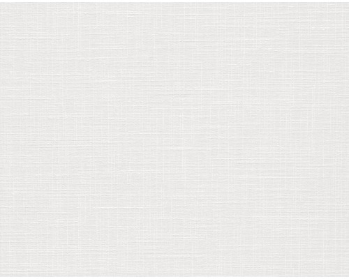 Papier peint intissé 9864 Patent Decor blanc Papier peint blanc avec texture textile