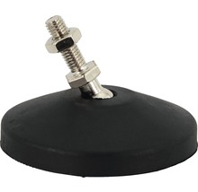 Pied réglable avec boulon fileté et écrous