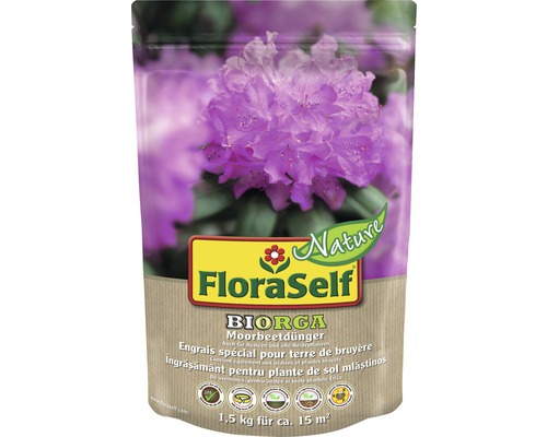 Engrais pour plante pour terre de bruyère FloraSelf Nature® BIORGA 1,5 kg