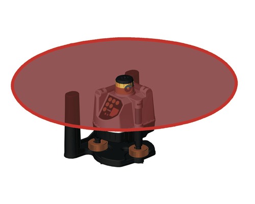 Laser rotatif avec trépied pour la mise à niveau