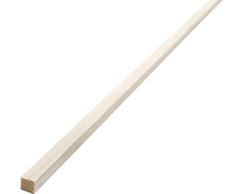 Baguette rectangulaire en bois de balsa 10x10x1000 mm