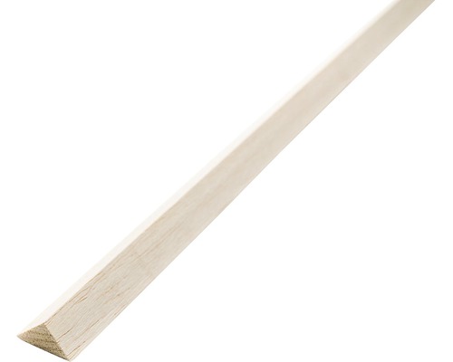 Baguette triangulaire en bois de balsa 6x6x1000 mm