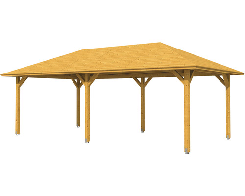 Pavillon de jardin en bois avec toit