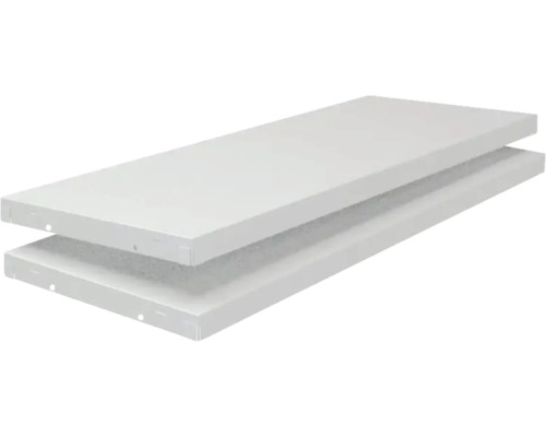 Regalboden Schulte weiß 80x3x30 cm, 2er-Pack, Stecksystem
