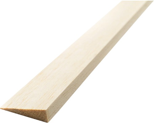 Baguette de finition en bois de balsa une extrémité conique 5x20x1000 mm -  HORNBACH Luxembourg