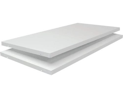 Regalboden Schulte weiß 100x3,5x50 cm, 2er-Pack, Stecksystem