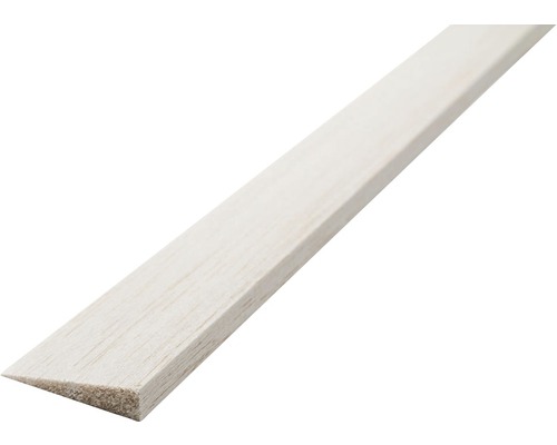 Baguette de finition en bois de balsa deux extrémités coniques 5x20x1000 mm