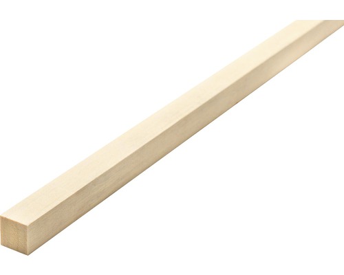 Baguette rectangulaire tilleul 1x1x1000 mm Baguette en bois