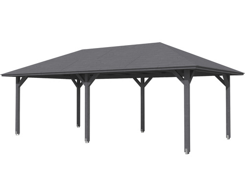 Holzpavillon mit Dach