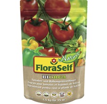 Engrais pour tomates et légumes de balcons FloraSelf Nature® engrais organique BIORGA 1,5 kg-thumb-0