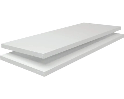 Regalboden Schulte weiß 1000x40x400 mm, 2er-Pack, Stecksystem