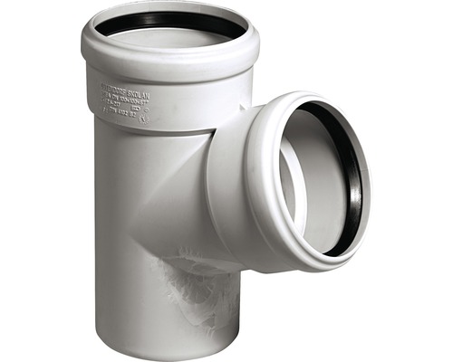 SKOLANsafe®EA Abzweig 67° DN 110/58 mm Abzweigrohr für Sanitärinstallation