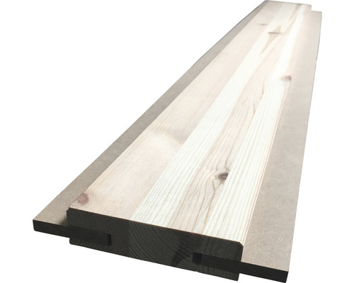 Panneau en bois avec rainure et languette