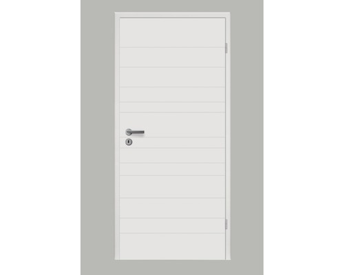 Porte intérieure Pertura Linum 10 laqué blanc (semblable à RAL 9010) 86,0x198,5 cm droite Porte intérieure Pertura Linum 10 laqué blanc (semblable à RAL 9010) 86,0x198,5 cm droite
