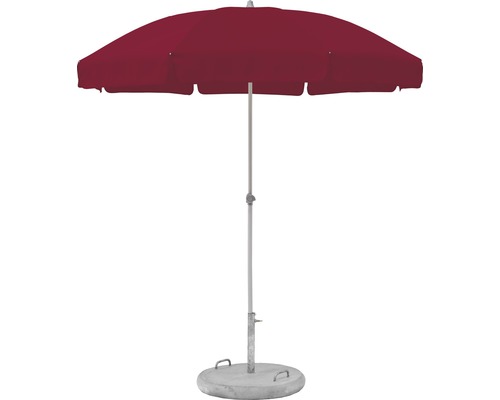 Parasol de marché Suncomfort Siesta parasol 200cm aurora red