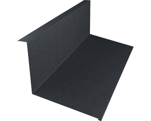 Bande à solin PRECIT Big Stone gris graphite RAL 7024 1000 mm x 110 mm x 73 mm
