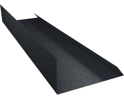 Angle d'arête PRECIT tablier Big Stone gris graphite RAL 7024 1000 x 100 mm