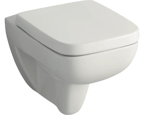 Wandhängendes WC mit geschlossenem WC-Sitz