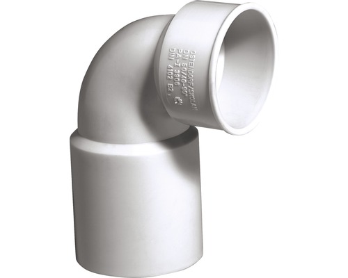 SKOLANsafe®®SW Siphonbogen DN 58 mm / 40 mm Kunststoff Rohrbogen 90 Grad