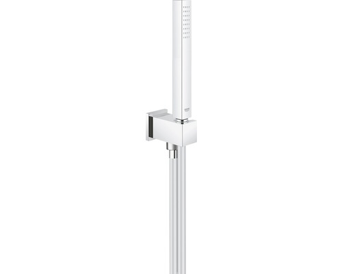 Ensemble douchette tube GROHE Euphoria Cube Stick 26405000 avec flexible de douche 125 cm chrome