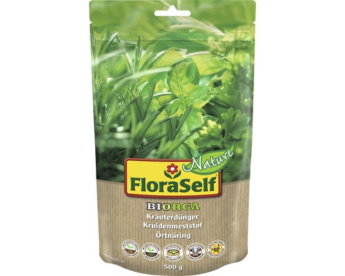 Engrais pour fines herbes FloraSelf Nature BIORGA engrais organique 0,5 kg vegan-0