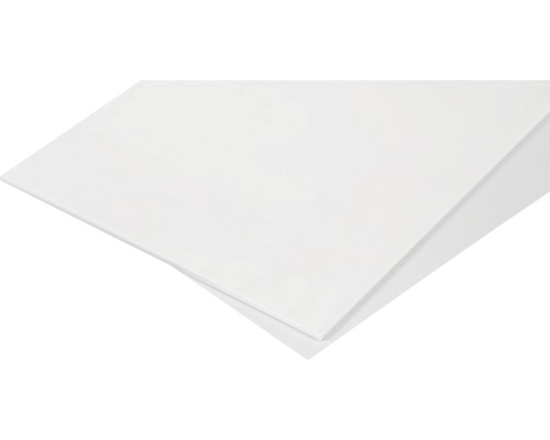Plaque en polystyrène blanc 0,5x400x500 mm
