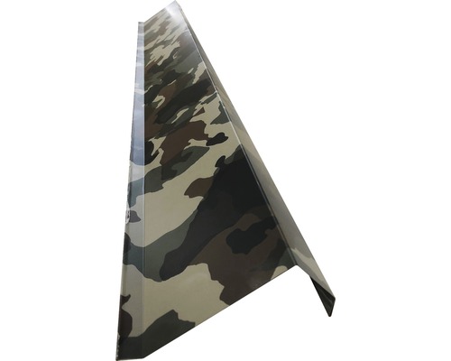 Angle d'arête PRECIT pour tôle trapézoïdale H12 camouflage 1000 mm