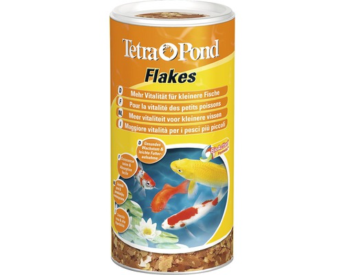 TetraPond Nourriture pour poissons Flakes 1 L