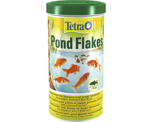 TetraPond Nourriture pour poissons Flakes 1 L