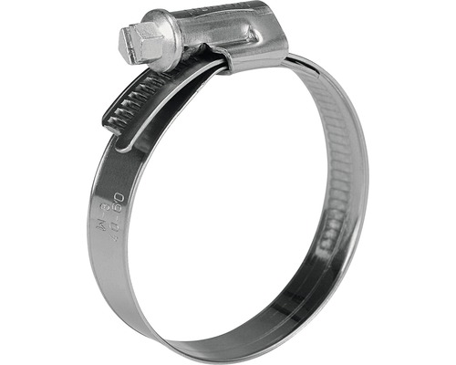 Norma Schlauchschelle Edelstahl, 16-25 mm, 100 Stück Schlauchschelle aus Metall mit Schraube