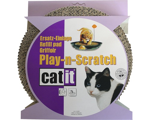 Insert en carton Catit pour planche à griffes Play-N-Scratch Recharge en carton Catit Play-n-Scratch